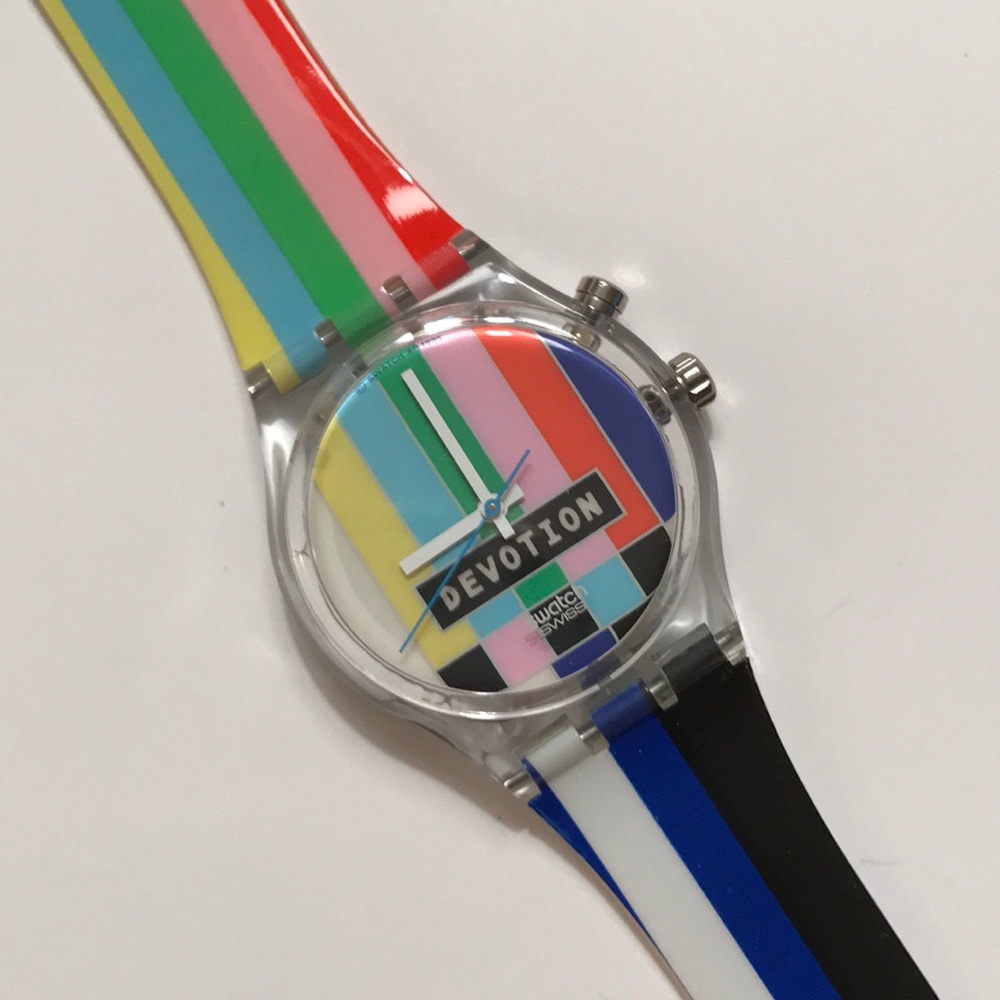 NIB Swatch with stopwatch 1996 Olympics